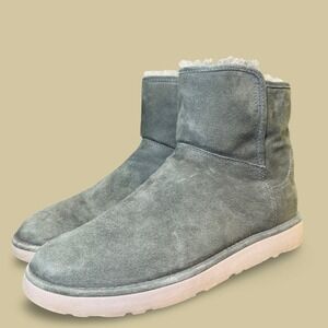 UGG Abree Women's Size 8 US Gray/Green
Suede  Side Zip Mini Boots 1016548